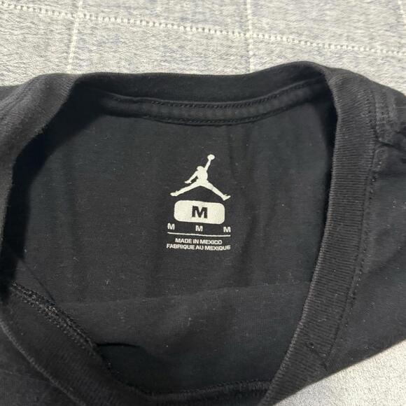 Men’s Air Jordan 23 Black Tshirt Size Medium - Picture 6 of 8